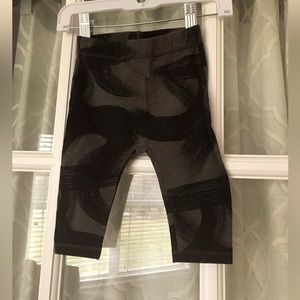 NWT! Zara 3-6 months brown pants w/ black brush strokes